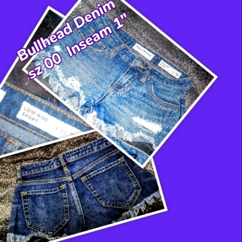 Cut-Off Blue Jean Shorts
